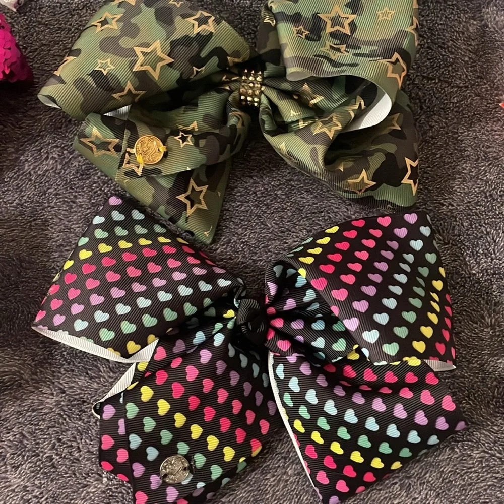 Vibrant Hair Bow Bundle